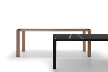 EXTRA HIGH TABLE ME 01146 - Rectangular oak high table by Andreu World - view 3